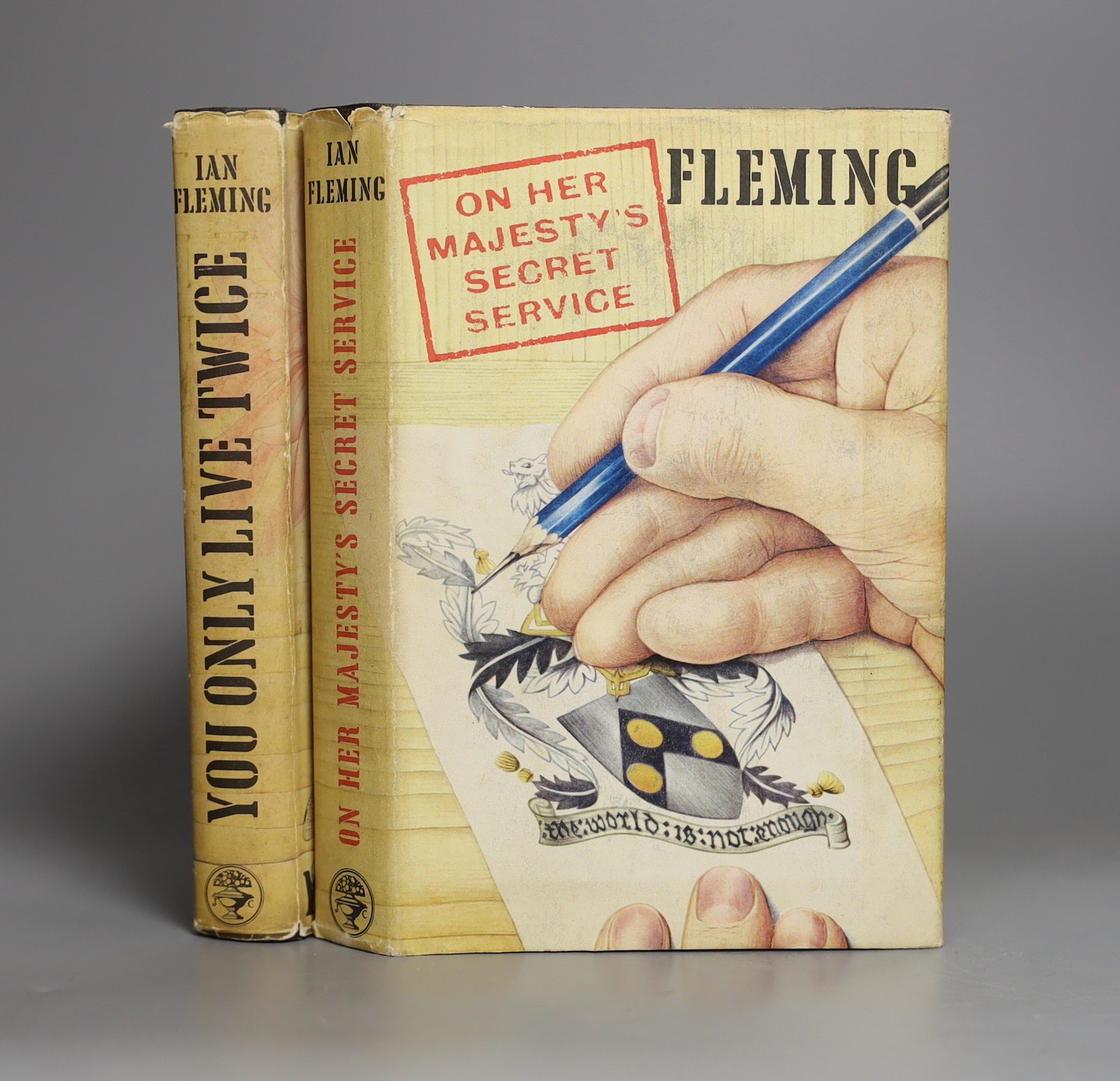 Fleming, Ian - You Only Live Twice, 1st edition, 8vo, cloth in unclipped d/j, Jonathan Cape, London, 1964